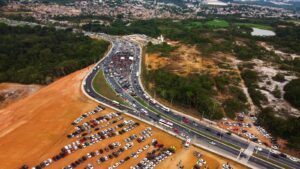 primeiro trecho do Rapidão Rodoanel Metropolitano