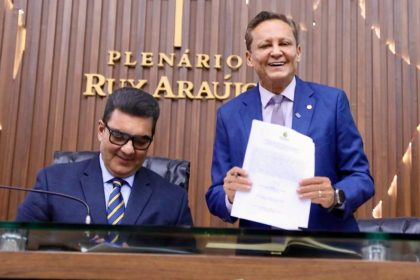 Adjuto Afonso é eleito presidente da Assembleia Legislativa do Amazonas em sessão extraordinária - Foto - Hudson Fonseca - Aleam