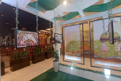 A exposição acontece em homenagem ao aniversário de Manaus