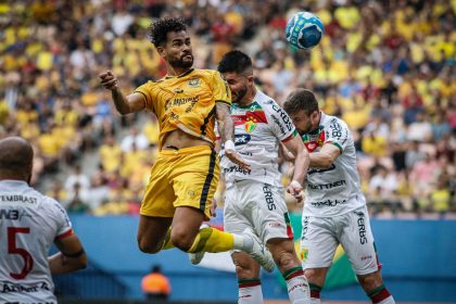 A equipe do Amazonas FC dominou a partida, porém näo soube converter as opotunidades em gols.