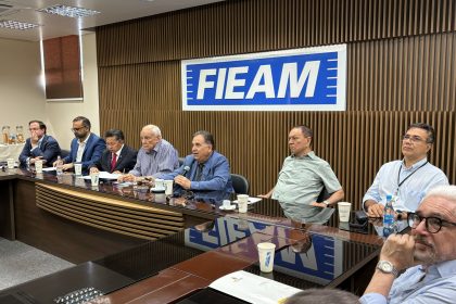 Reunião debateu os próximos passos para a implementação do selo fiscal da água no Amazonas