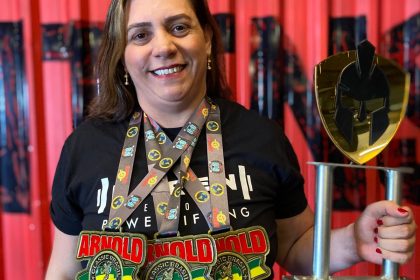SEDEL - Karen Peixoto, atleta amazonense de powerlifting FOTO Divulgação Sedel