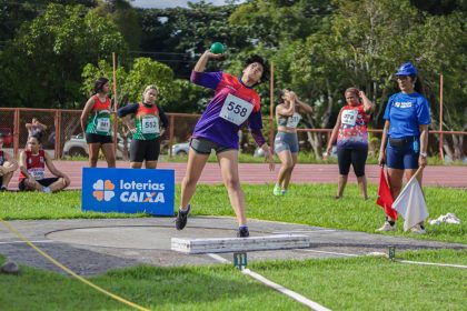 SEDEL - Loterias Caixa de Atletismo na Vila Olímpica 1 FOTO Julcemar Alves Sedel
