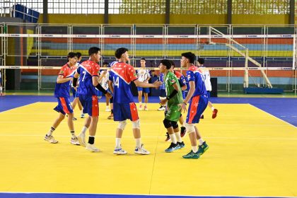 SEDEL - Seleção Amazonense Comemorando Ponto FOTO Fábio Tavares Sedel