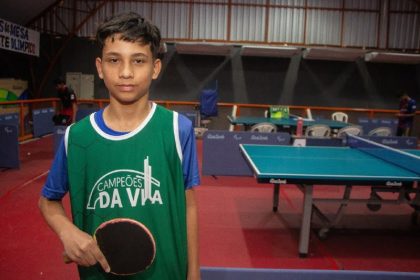 Vinícius pratica a modalidade esportiva desde os 6 anos (Foto: Divulgação)
