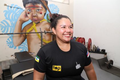 Sedel Maria é da categoria até 67 kg FOTO Julcemar Alves Sedel