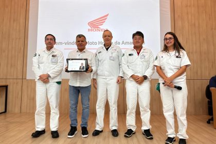 Suframa homenagem Moto Honda