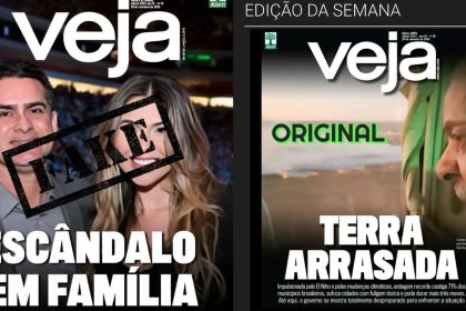 revista veja fake david almeida