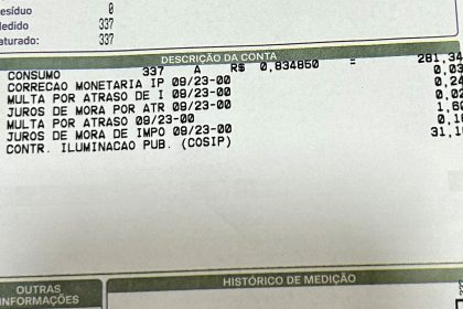 conta de luz