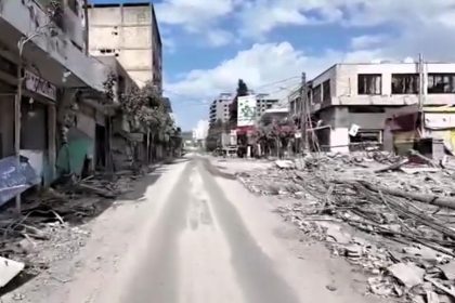 destruiçao libano