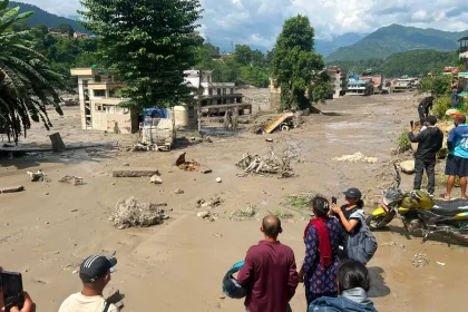 inundações nepal