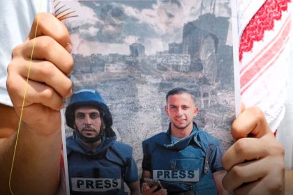 jornalistas gaza