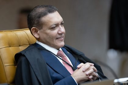 Ministro Nunes Marques durante a Sessão Plenária realizada em 20 de junho de 2024. Foto: Andressa Anholete/STF