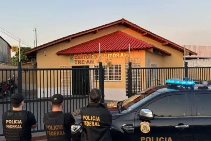 A Polícia Federal deflagrou operação no município (Foto: Divulgação/PF)