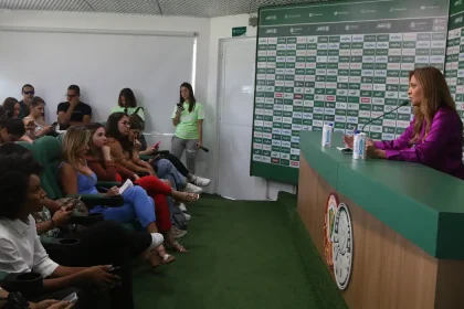 Leila, que é a única presidente de clube de futebol das séries A e B no Brasil, foi questionada sobre outras ações do Palmeiras para promover a igualdade de gênero (Foto: Agência Brasil)