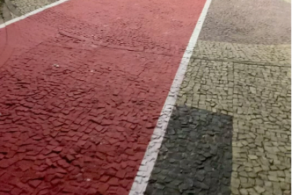 pintura vermelha