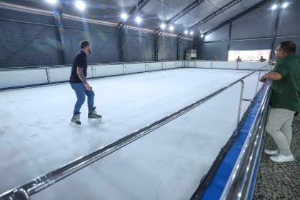 pista de patinação
