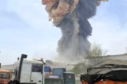 porto explosão irã