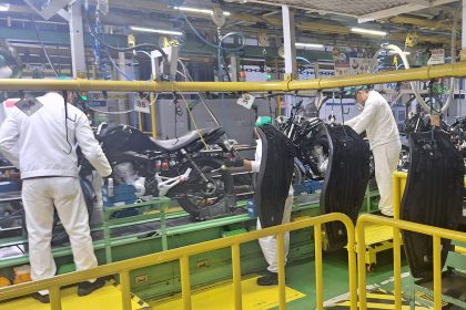 produção motos