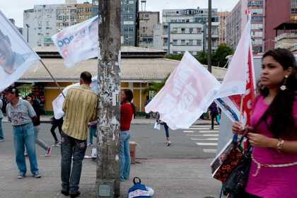 propaganda eleitoral ruas