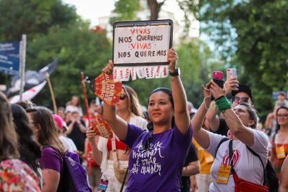 protesto mulheres