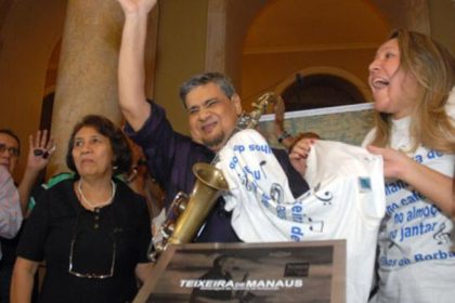Texeira de Manaus foi homenageado
