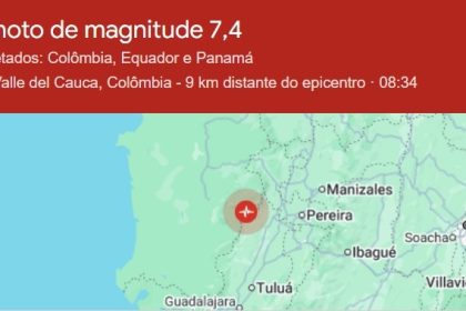 terremoto colômbia