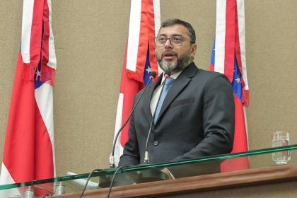 m seu discurso, ele afirmou que o seu partido, o União Brasil, será protagonista nas eleições municipais (Foto: Divulgação/Secom)