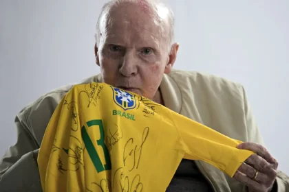 Zagallo estava internado desde o final do ano passado e morreu de falência múltipla dos órgãos (foto: Divulgação/CBF)